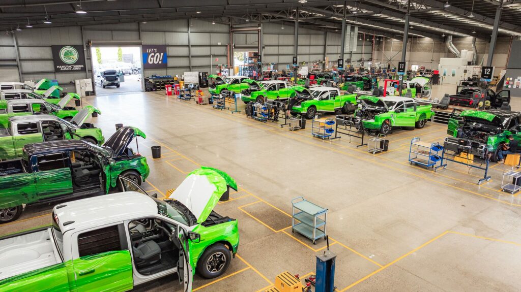 Advanced Manufacturing Queensland's remanufacturing facility in Brendale, Queensland.